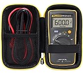 Aproca Case Compatible with Fluke 107 101 Current Handheld Digital Multimeter, Protable Hard Storage Bag for Accessories (Case Only)