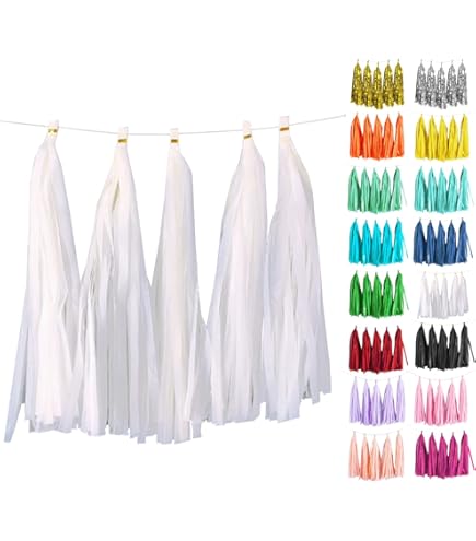 Amazon.com: Yarn Ghosts with Googly Eyes Tassel Garland - 5