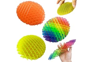 KEJIH Mini Fidget Worm Toy 3 PCS - Stress Relief Fidget Toys for Kids&Adults,Elastic Mesh Toys,Sensory Slug Fidget Toy,Resistance Fidget Toys,Anxiety Relief Toys (3 Colors Packing) Small Size