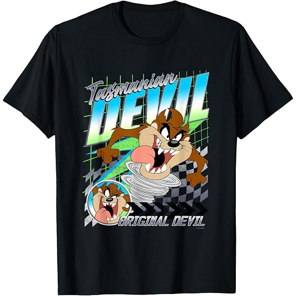 New Way 418 - Unisex Long-Sleeve T-Shirt Savage Tazmanian Devil Taz Looney Toons Parody Bvzz Vn0aia