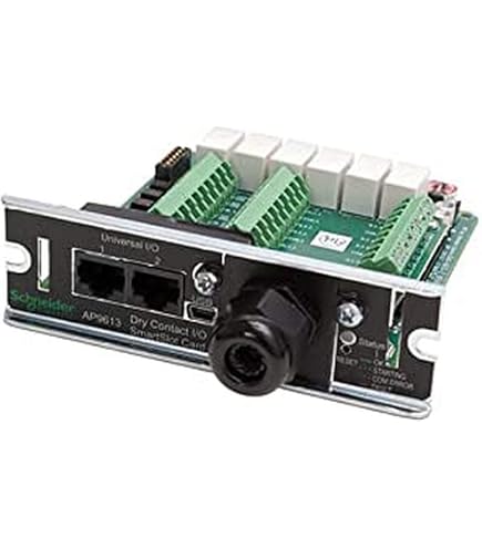 Amazon.com: APC by Schneider Electric AP9613 Relay I O Smartslot