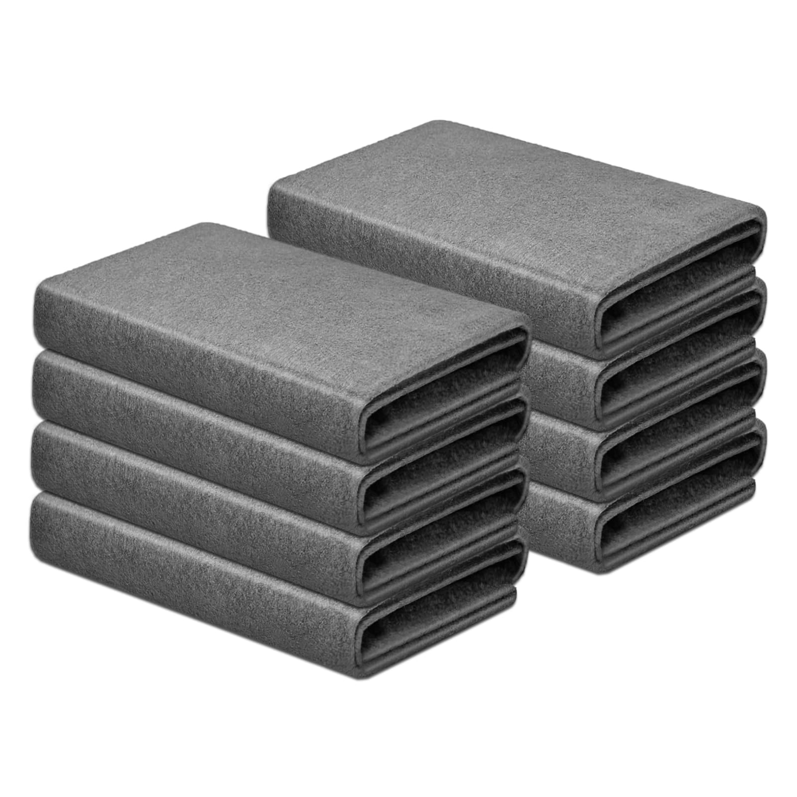 Vicloon 8PCS Microfiber Glass Cleaning Cloth, Reuseable Streak Free Magic Fiber Microfiber Cleaning Cloth, No Trace Absorben Microfiber Cleaning Rags for Kitchens Glass Cars Windows (30 * 30CM)