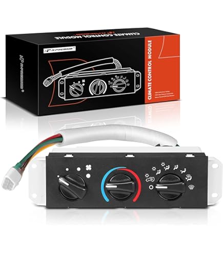 HVAC A/C Heater Climate Control Panel Module Blower Motor Switch