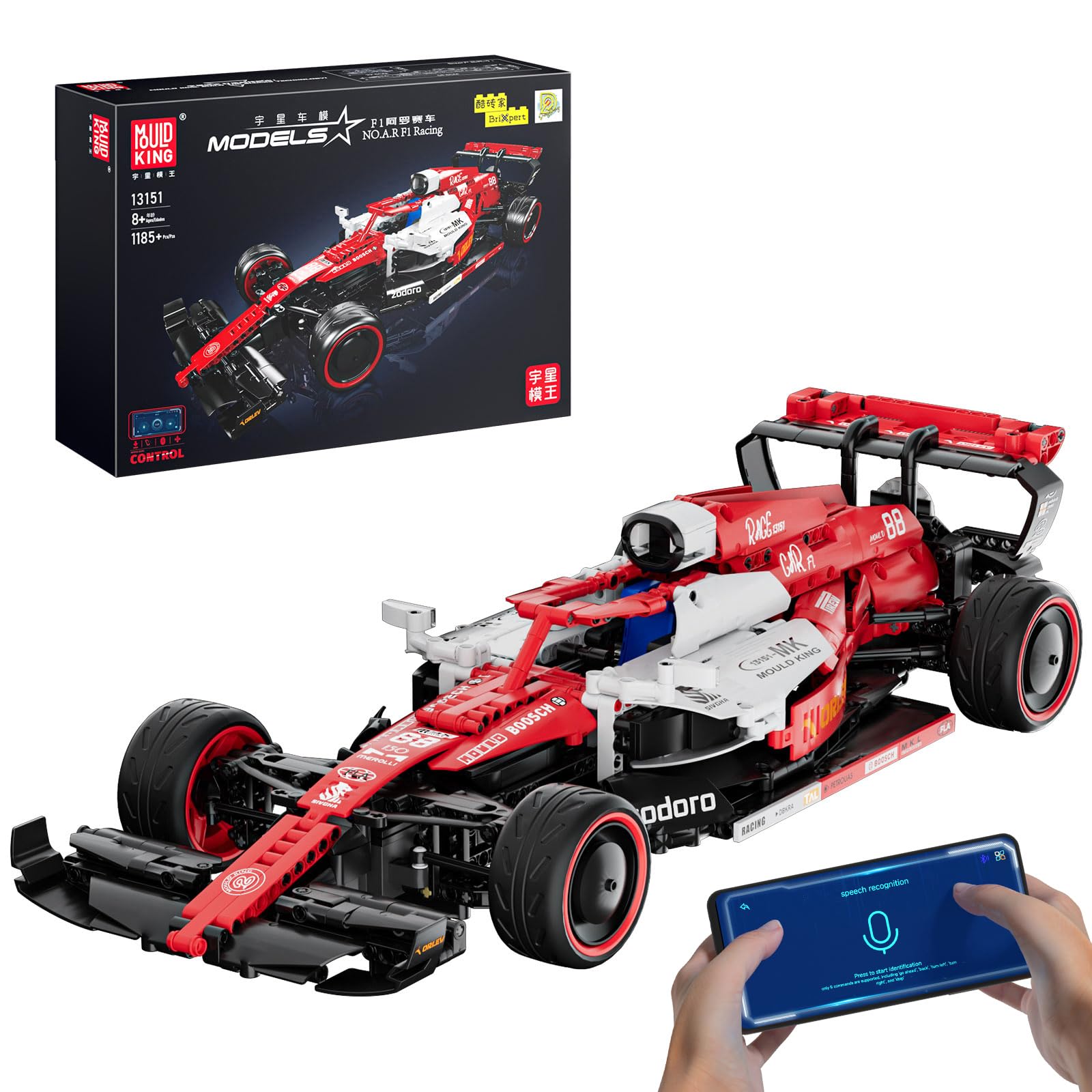 Mould King 13151 F-1 Arrow Racing Building Block Toy
