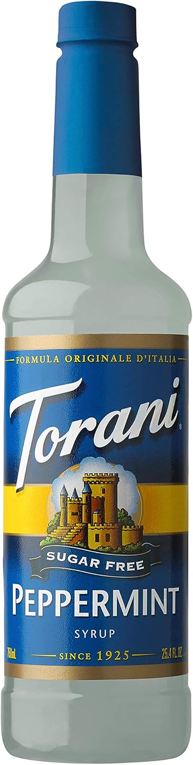 Torani Sugar Free Peppermint Syrup 0 75 L Amazon Ca Grocery