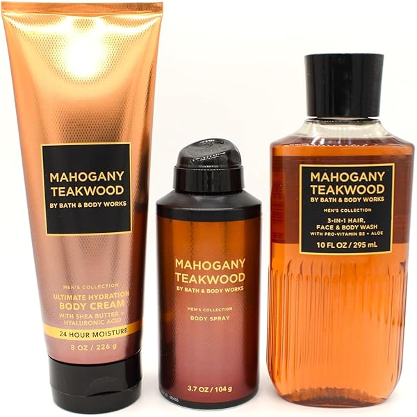 Amazon.com: Bath & Body Works Men's Collection Mahogany Teakwood 3
