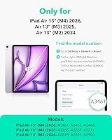 ESR 2 Pack Screen Protector for iPad Air 13 inch M4 M3 M2 2026 2025 2024 view 2