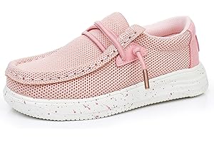 Ahannie Boys Girls Loafers Toddler Kids Slip On Casual Mesh Shoes(Toddler/Little Kid/Big Kid)