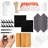 238 Pcs Card Cleaning Kit, Trading Card Cleaning Kit & Sports Card Flattening Kit, Card Care and Repair Tool Accessories for 