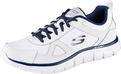 Track Scloric, Basket Homme, Blanc, 43 EU