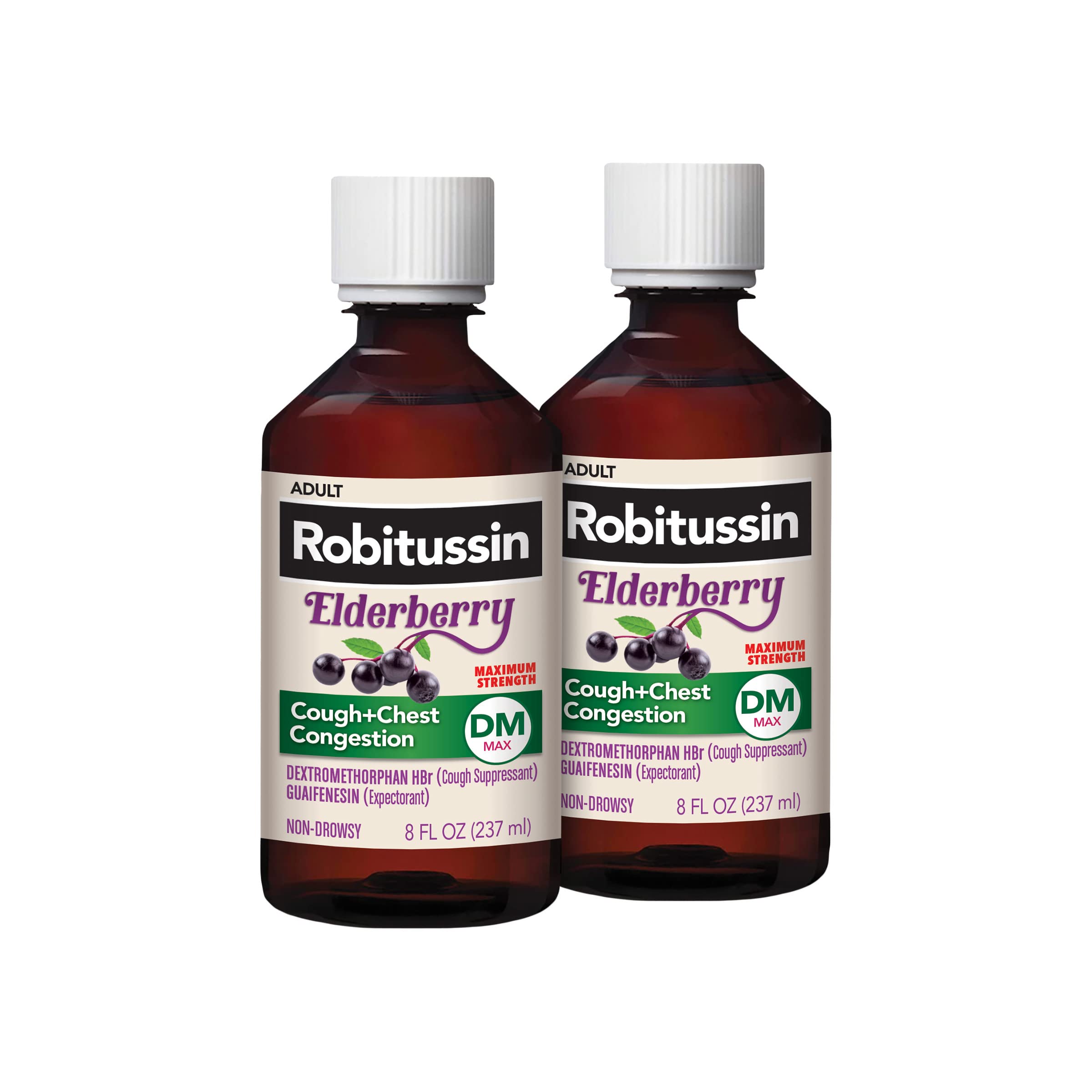 Mua Robitussin Maximum Strength Elderberry Cough Plus Chest Congestion