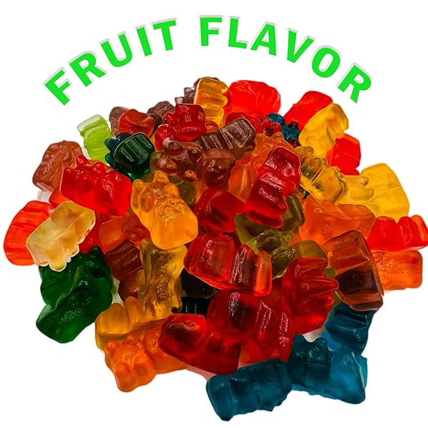 NIMIANO BRAND GUMMI CANDY | SOFT AND CHEWY ASSORTED FLAVOR DELICIOUS GUMMIES | 12 FLAVOR, AQUA SOUR AND NEON | FRESHLY PACKED SEPARATLY OF 3| 5.3 OZ SHARE ZIPPER BAGS | GIFT SET | TOTAL 1 LB. (GUMMI BEARS)