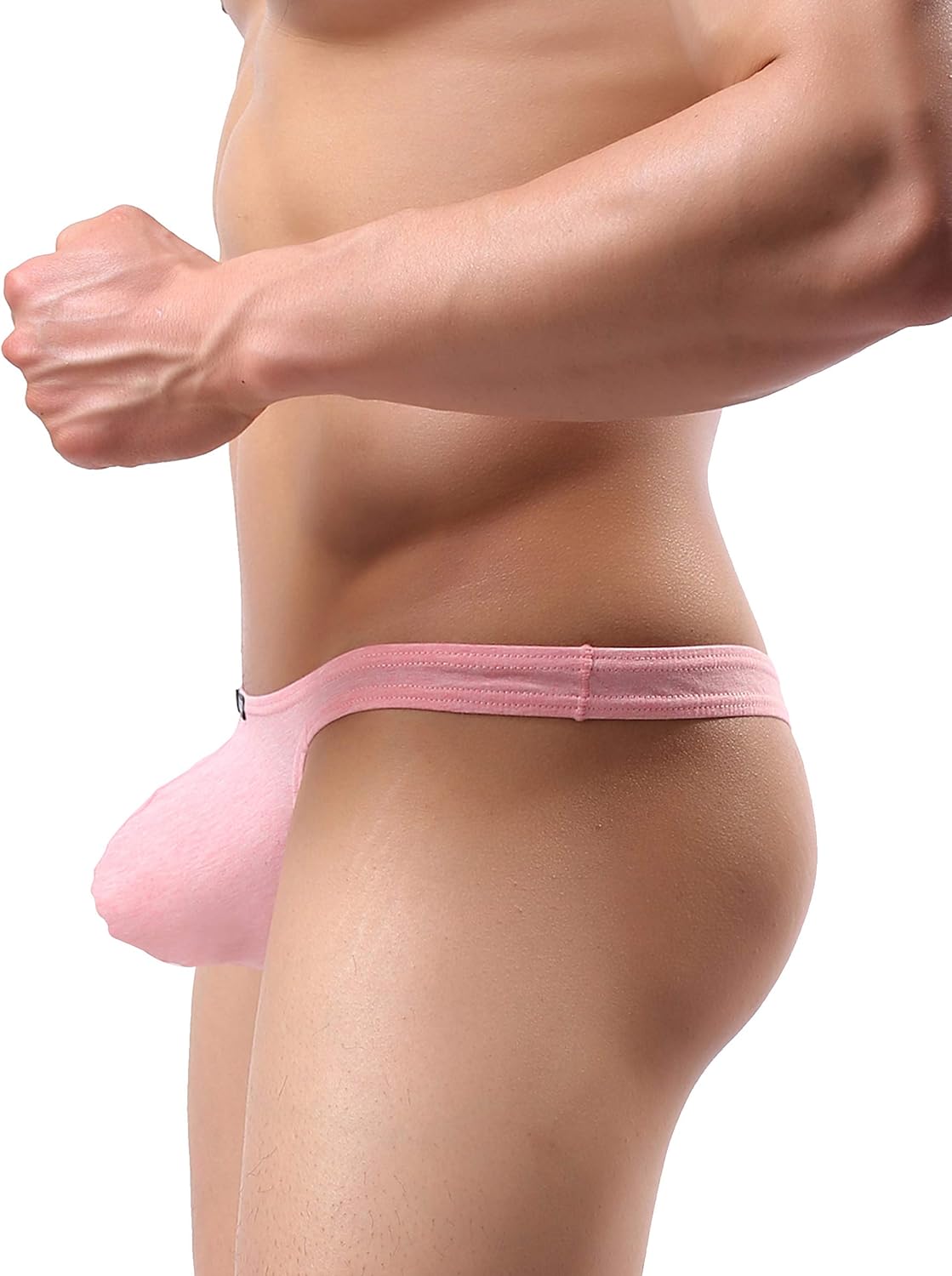 iKingsky Men's Thong Underwear Sexy Big Pouch T-Back Panties at  Men’s Clothing store