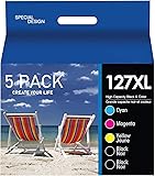 MCYCOLOR 127XL Ink Cartridge Remanufactured for 127