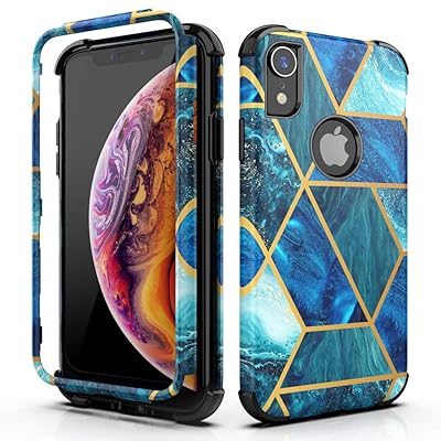 Amazon Black Marble Iphone Xr Case Cute Marble IPhone XR Case,