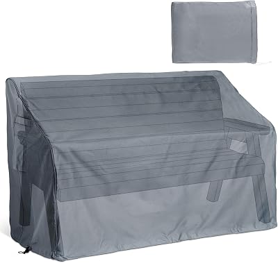 VonHaus Waterproof Garden Bench Cover 2 Seater 420D Oxford 89x134x70cm