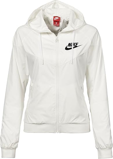 nike windrunner women's black and white