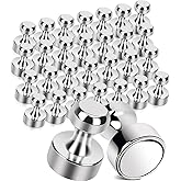28 Pack Neodymium Magnets for Fridge,12mm x 16mm Strong Refrigerator Magnet for Whiteboard,Rare Earth Magnets Small Magnet Magnetic Push Pins for Office, Locker,Map