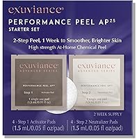 EXUVIANCE Performance Peel AP25, At-Home Chemical Peel with Glycolic Acid, Gently Refines Pores, Anti-Aging Peel, Treats Fine