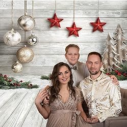 Dudaacvt 10X10ft Christmas Backdrop Xmas Tree