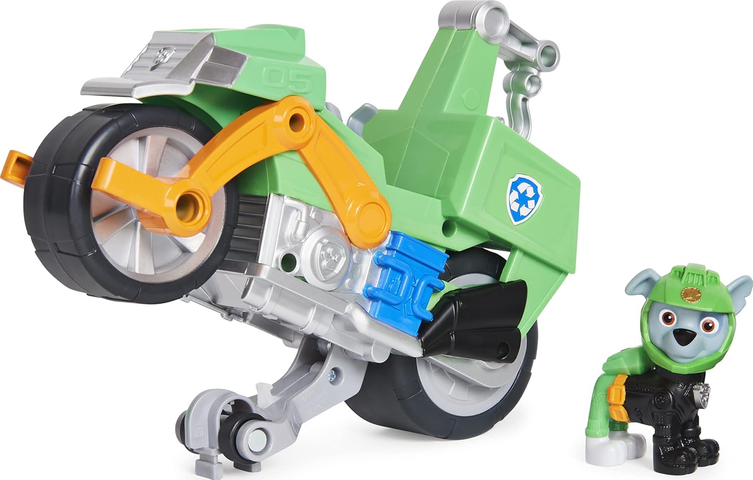 Amazon.com: Paw Patrol, Moto Pups Rocky 