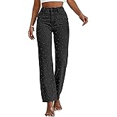 Baggy Jeans for Woman High Waisted Loose Straight Leg Wide Leg Denim Jean Womens Boyfriend Y2K Pants Trendy