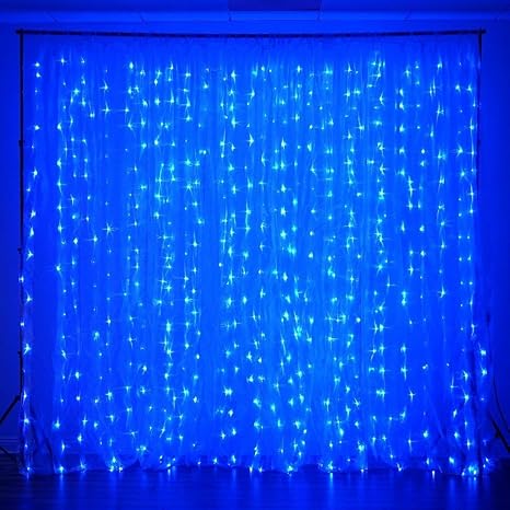 Buy 3x3m Christmas Led Curtain Icicle String Light Droop Led Party