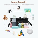 Jetcloud Baby Stroller Organizer Waterproof Oxford Pram Caddy 2 Cup Holders view 5