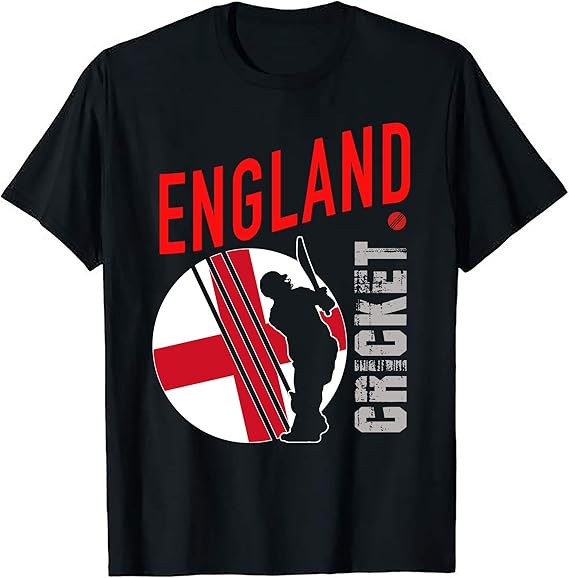 England Cricket Team Player Supporter Sports TShirt Clothing