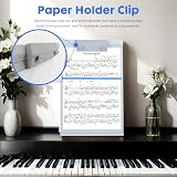 powerking Grey Desktop Document Holder with 7 Adjustable Angles A4 Letter Music view 4