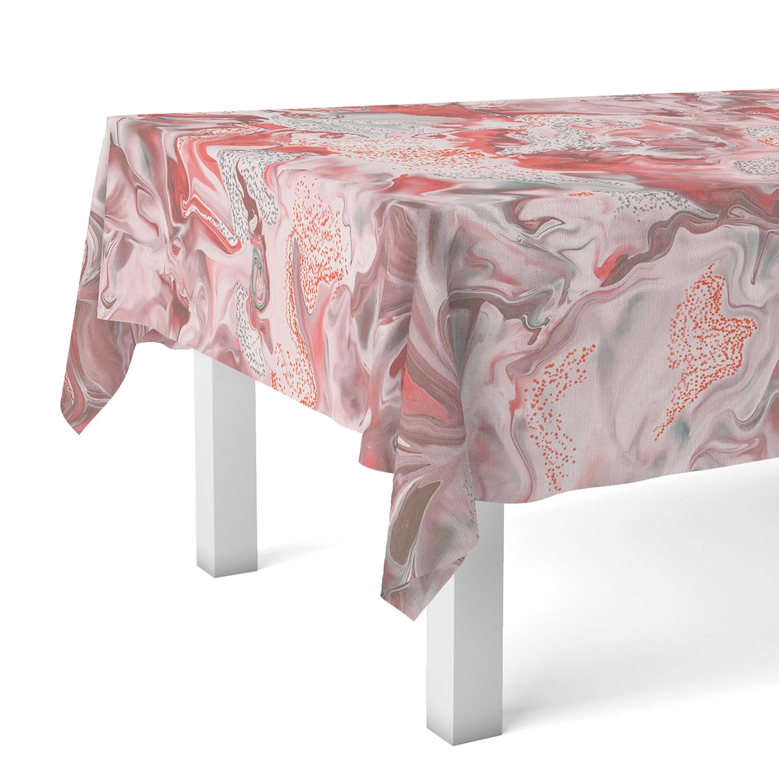 Martina Home Genil Red Oilcloth Tablecloth 220 x 140 cm