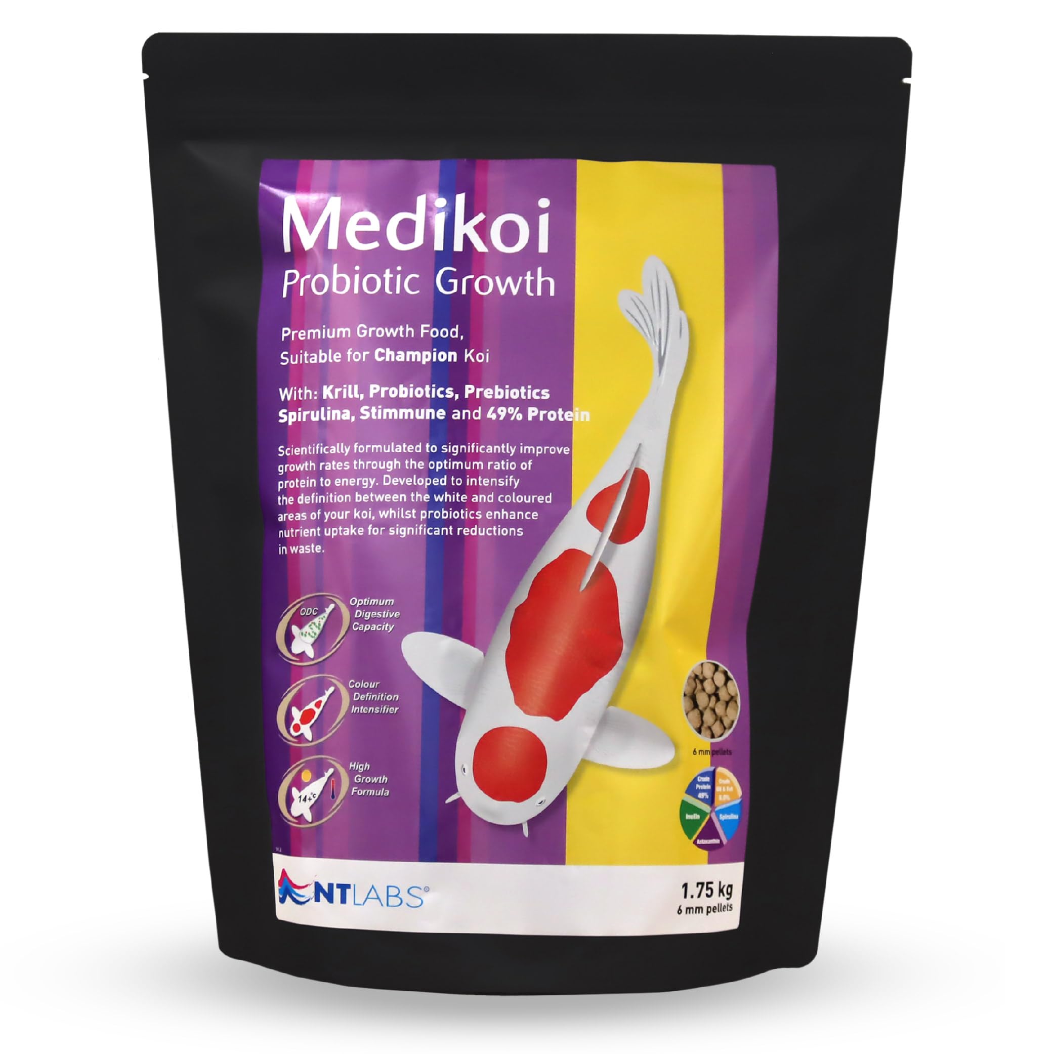NT Labs Medikoi Probiotic Growth 1.75kg 6mm Pellet
