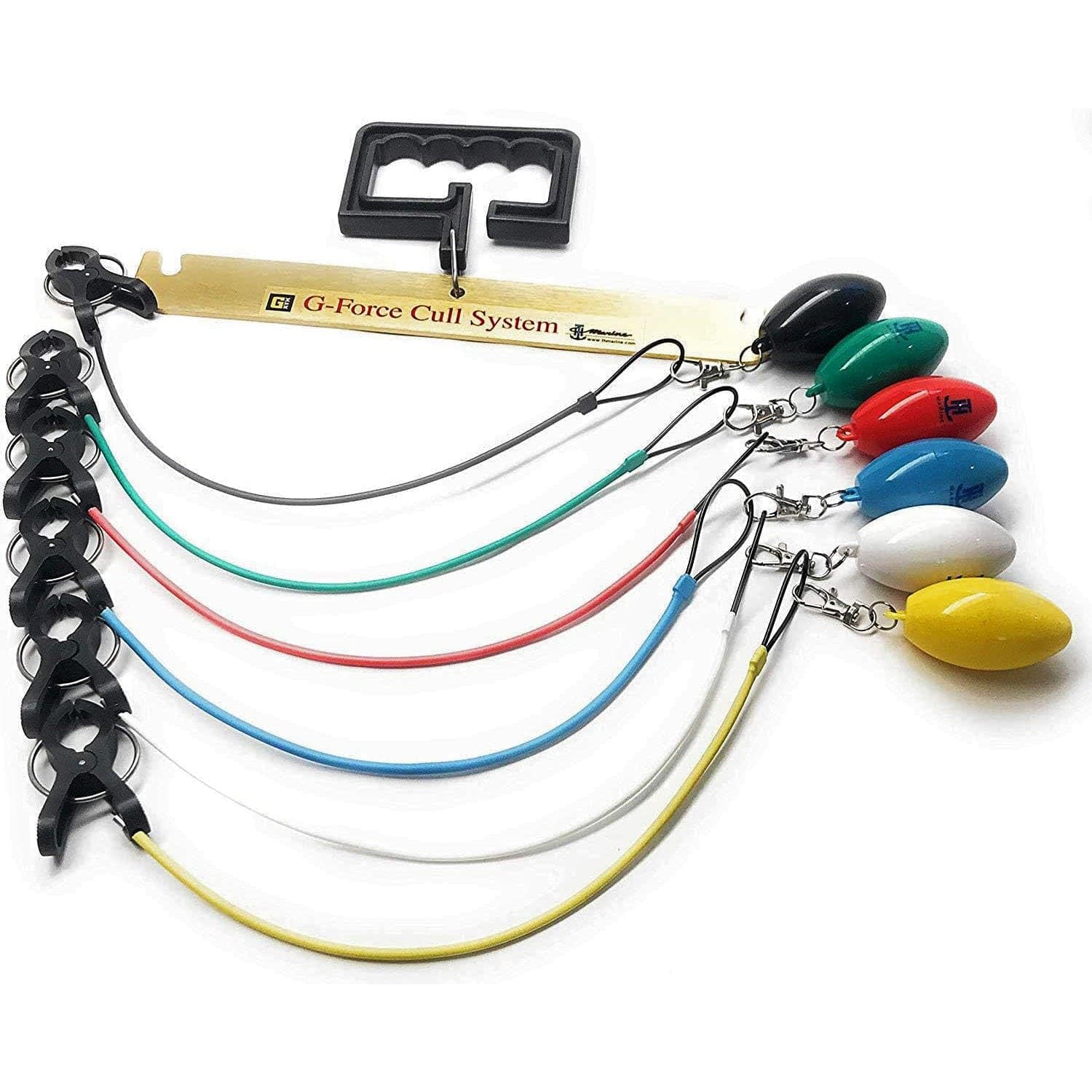 T-H Marine G-Force Conservation Cull System Gen 2 | Eco-Friendly Color-Coded Fishing Culling System with Precision Fish Weighing Clips | Durable & Reliable Fishing Accessories for Tournament Angling