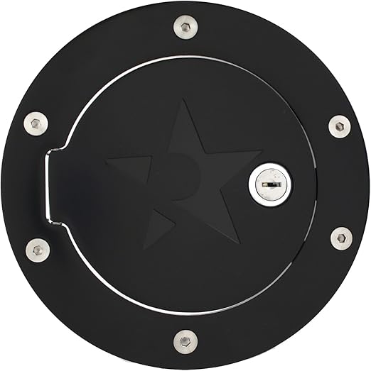 RBP (RBP148BK) Black Locking Gas Door for Ford F150