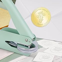 OFCCUSTOM Book Embosser Custom Embosser Stamp with