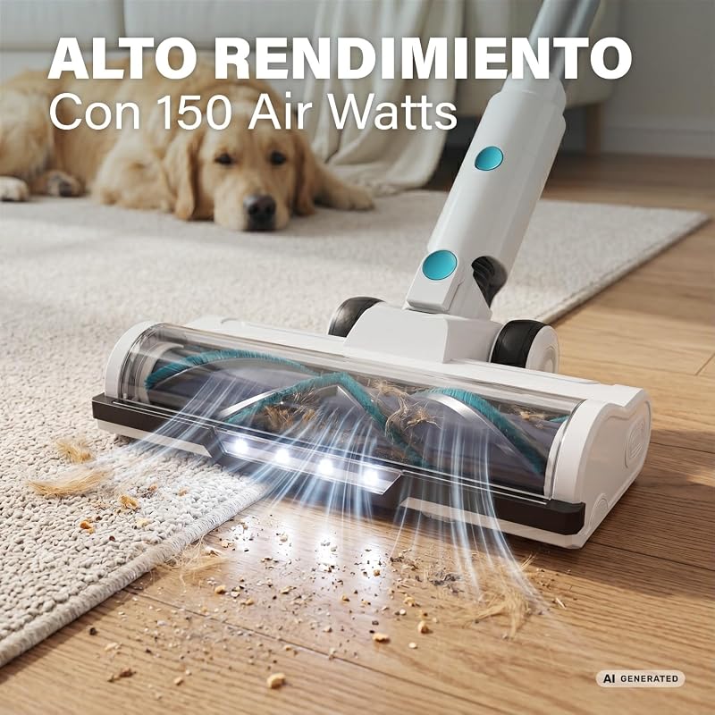 Aspiradora Sin Cable, 150 Air Watts, Autonomía: 50 Min, 339520