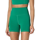 Amazon Essentials Women's Active FormFlex Buttery Soft High Waist Yoga Biker Shorts