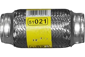 Walker 51021 Exhaust Flex Connector 2" Inlet (ID) 2" Outlet (ID)