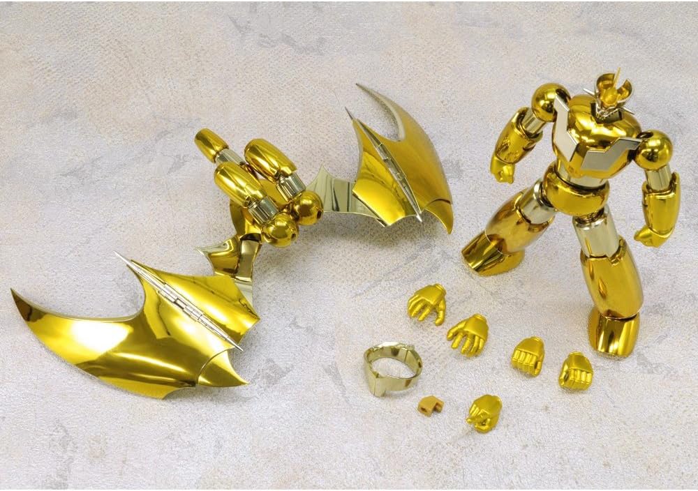 Amazon.com: Bandai Hobby Shin Mazinger Z (Gold Ver.) [Tamashii Nations World Tour Exclusive]: ~5.5" Tamashii Nations Super Robot Chogokin Die-Cast Action Figure: Toys & Games