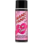 MANIC PANIC Cool Bright Neon Pink Color Depositing Conditioner - Love Color Hair Conditioner Keeps Hair Vibrant, Nourished & Refreshed - Formulated with Shea Butter & Quinoa - Pink Passion (8oz)