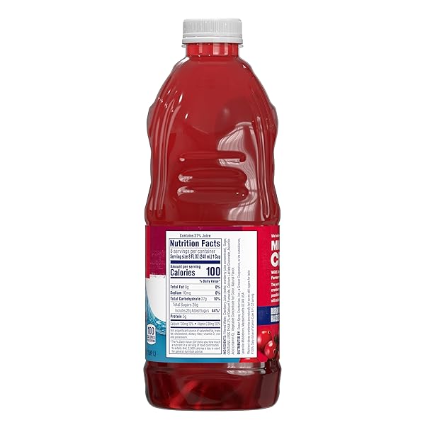 OCEAN SPRAY® CRANBERRY JUICE COCKTAIL WITH CALCIUM, 64 FL OZ BOTTLE
