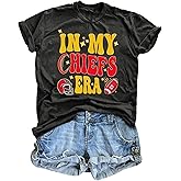 in My Game Day Era Football Shirts for Women Game Day Team Fans Outfits Graphic Soccer Lovers Mom Gift Tee Tops