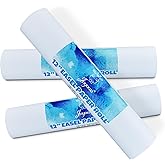 Joyooss Easel Paper Roll, Width 12 inches by 82 Feet Long Art and Craft Paper, 30.5cm x 25m Painting Paper for Kids, White Ar