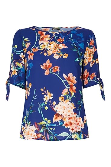 Roman Originals Damen Asymmetrisches Top mit Doppellage- Damen Leichte, ärmellose Tops - Feminin, Büro, elegant, Sommer, Ausg