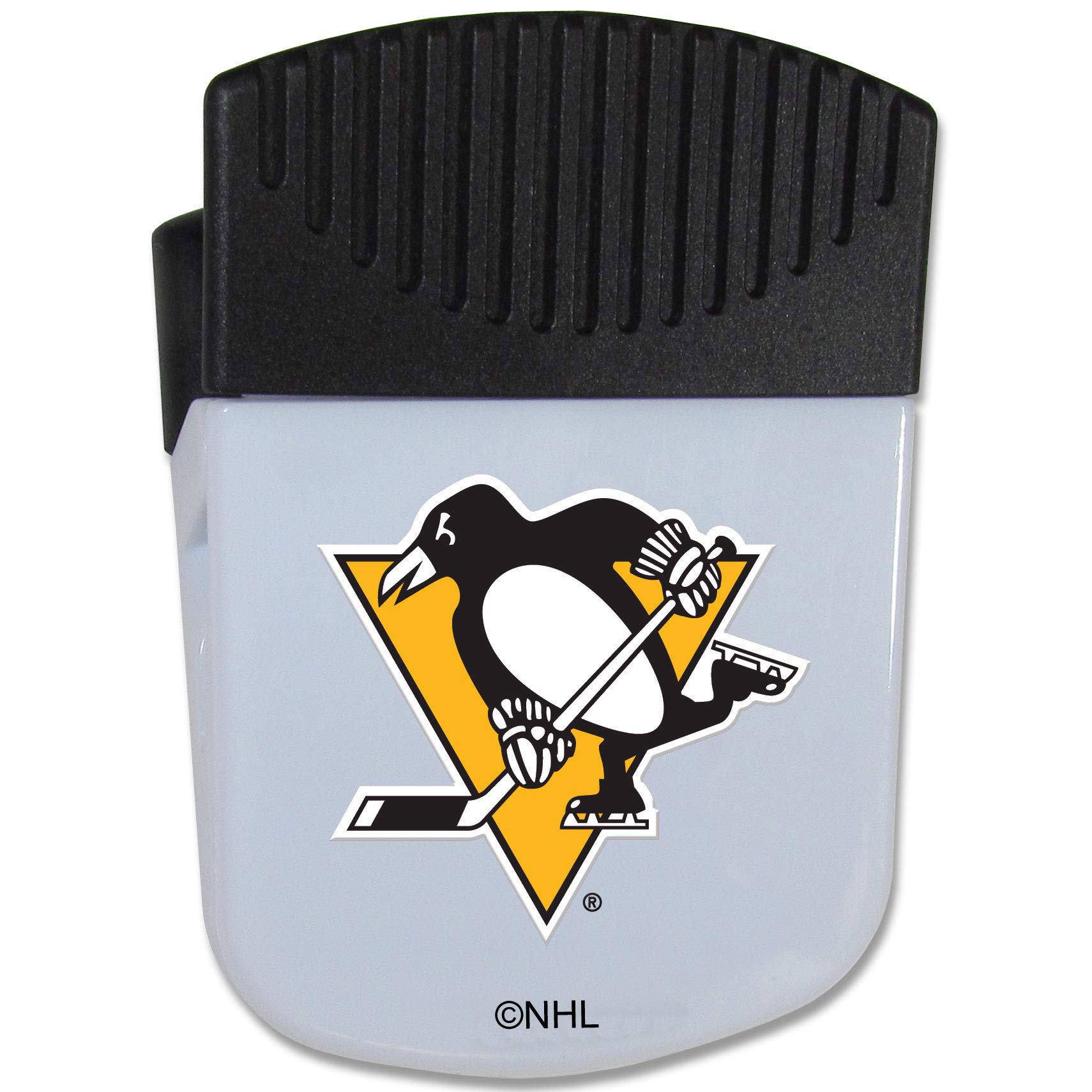 NHL Siskiyou Sports Fan Shop Pittsburgh Penguins Chip Clip Magnet with Bottle Opener Single Team Color