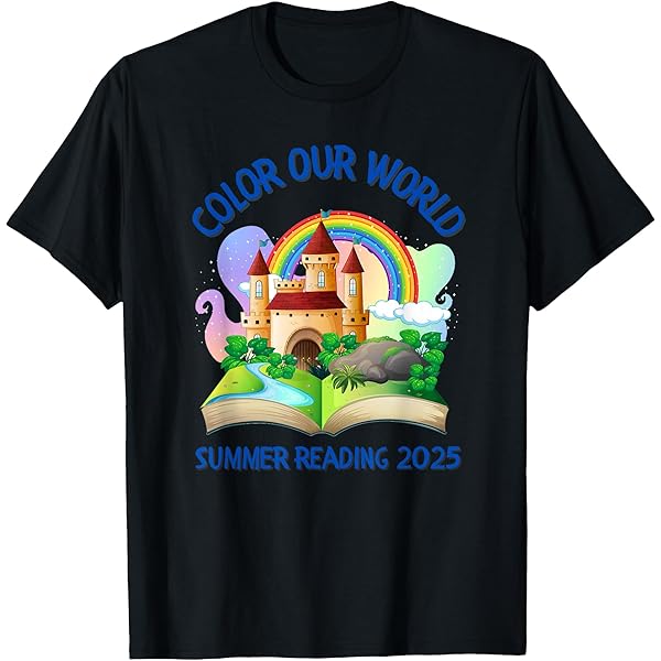 【Paragraph】24FW★ No.022 COLORFUL EARTH LOGO T SHIRT Amazon.com: Color Our World. Summer 2025 Summer Reading