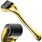 Derma Roller 1MM Microneedling Roller for Women and Men 540 Titanium Derma Roller for Hair and Beard