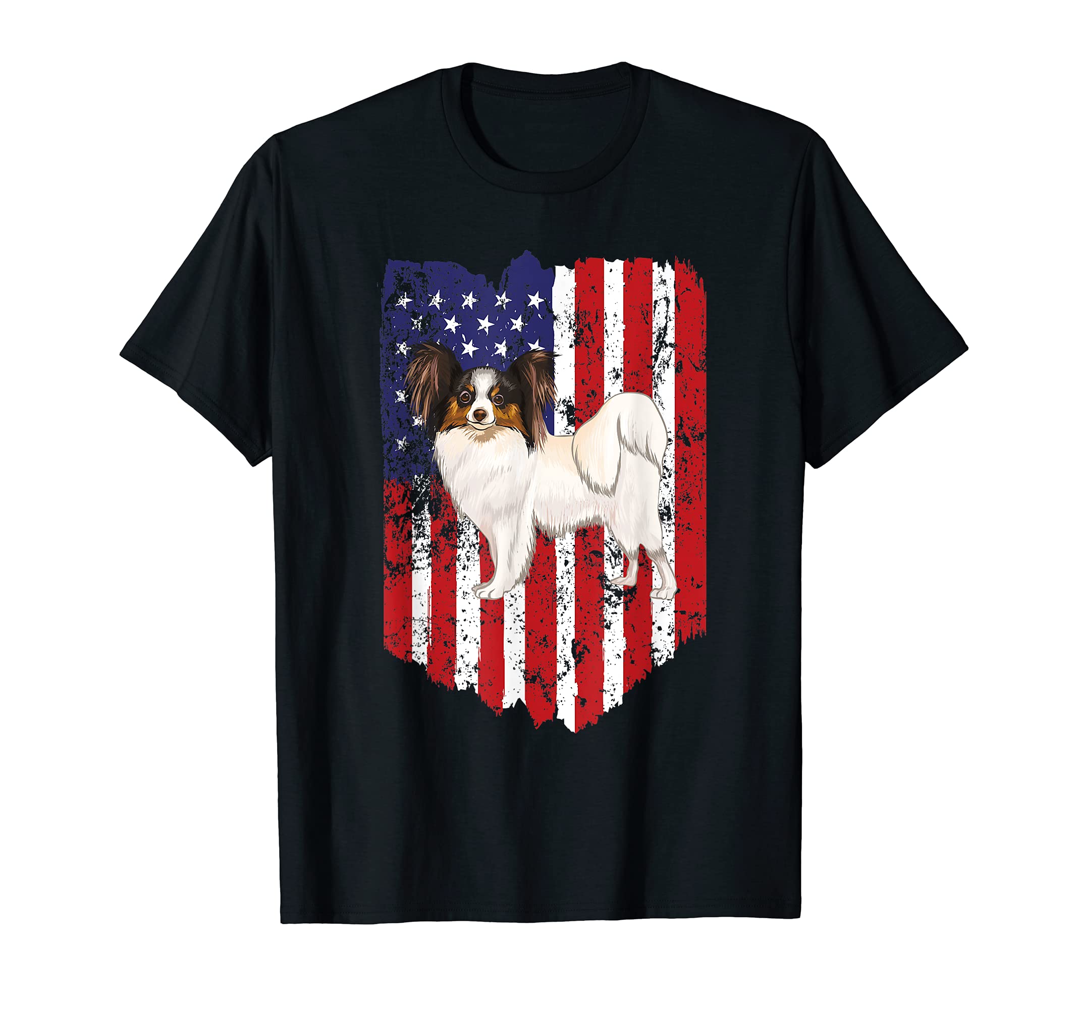 American Flag Soft Coated Wheaten Terrier 4th Of July USA T-Shirt