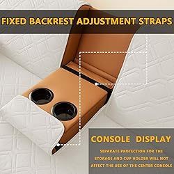 ZYXFYY 4 Pieces Click Clack Sofa Bed Cover 3