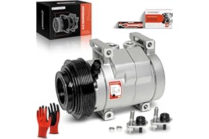 A-Premium Air Conditioner AC Compressor with Clutch Compatible with Jeep Grand Cherokee 2011-2016 & Dodge Charger 2011-2013, 